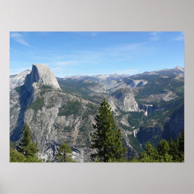 View of Yosemite from Glacier Point, CA Poster (Framsidan)