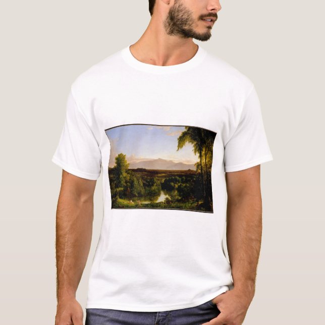 View on the Catskill Early Autumn Enhanced T Shirt (Framsida)
