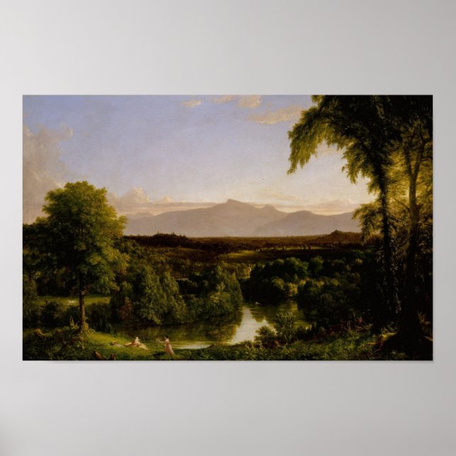 View on the Catskill—Early Autumn Poster (Framsidan)