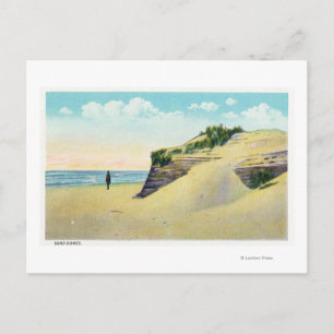 View Typical New England Sand Dunes Vykort