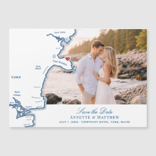 ViewPoint Hotel York Maine Bröllop Save the Date