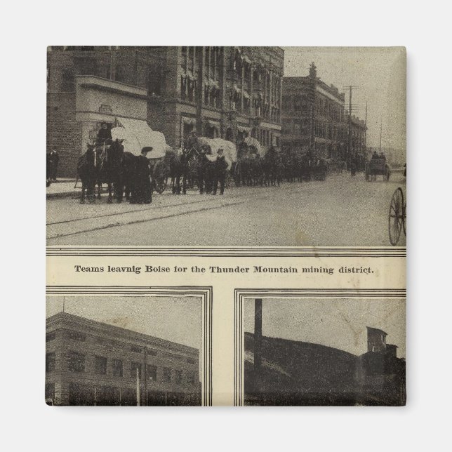 Views, Boise, Idaho Magnet (Framsidan)