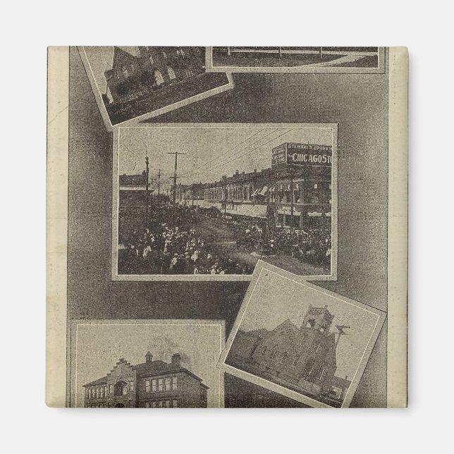 Views, La Grande, Oregon Magnet (Framsidan)