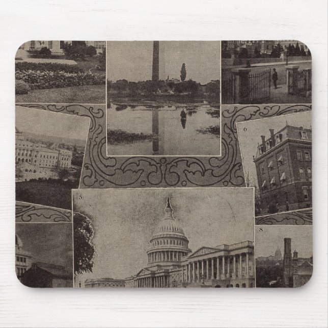Views Washington, DC Musmatta (Framsidan)