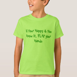 Vifta med din händer - Autismmångfald T Shirt