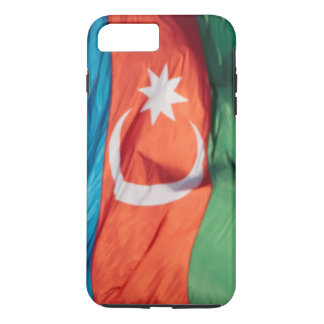 Viftande flagga av Azerbajdzjan