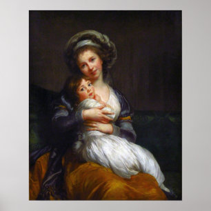 Vigée Le Brun - Artist and her Dotter Poster