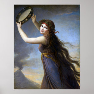 Vigée Le Brun - Dam Hamilton Poster