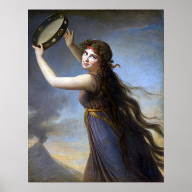 Vigée Le Brun - Dam Hamilton Poster (Framsidan)