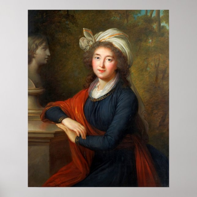 Vigée Le Brun - Izabela Lubomirska Poster (Framsidan)
