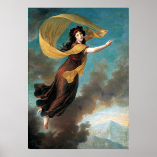 Vigée Le Brun - Porträtt of Princess Caroline Poster