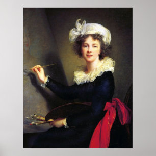 Vigée Le Brun - Självporträtt Poster