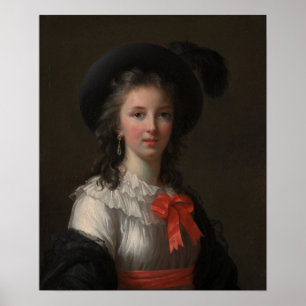 Vigée Le Brun - Självporträtt Poster