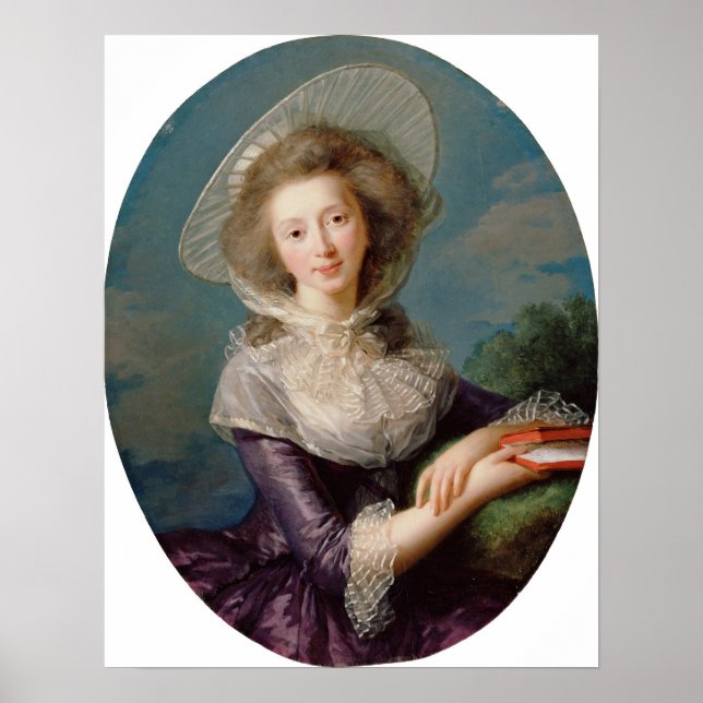 Vigée Le Brun - Vicomtesse De Vaudreuil Poster (Framsidan)