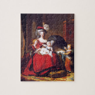 Vigée-Lebrun - Marie Antoinette och henne barn Pussel