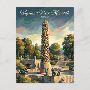 Vigelandparken Norge Vykort