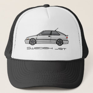 viggen_silver svenskjet truckerkeps