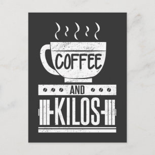 Vightlifter Weightlift PR Gift Coffee Älskare Vykort