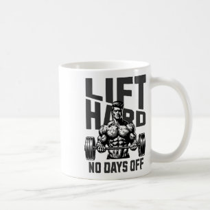 Vightlyftande Bodybuilding Gym Motivation Satt 1 Kaffemugg