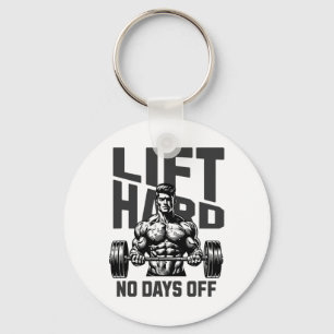 Vightlyftande Bodybuilding Gym Motivation Satt 1 Nyckelring