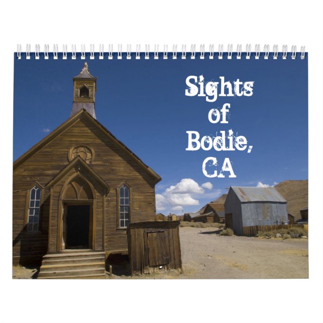 Vights of Bodie, CA 2014 Kalender (Omslag)