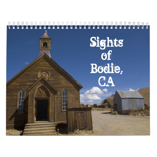 Vights of Bodie, CA 2015 Kalender (Omslag)