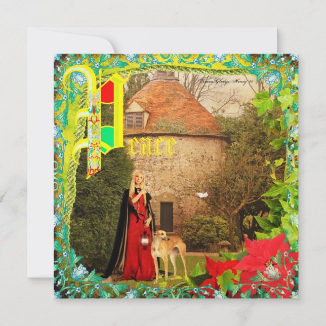 "Vigil" ~ Anpassadets julinbjudan Inbjudningar (Framsida)