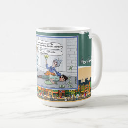 Vigil-Auntie | Absurd Ordlek Humor Klassiker Kaffemugg