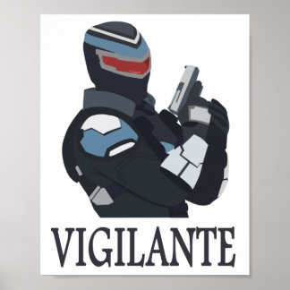 vigilante-poster för fredsmäklare poster