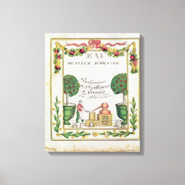 Vignette of 'Eau de Fleur d'Orange' Canvastryck (Framsida)