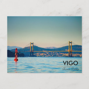 Vigo, Rande Bridge Vykort