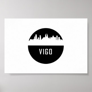 Vigo | Städer i Spanien Poster