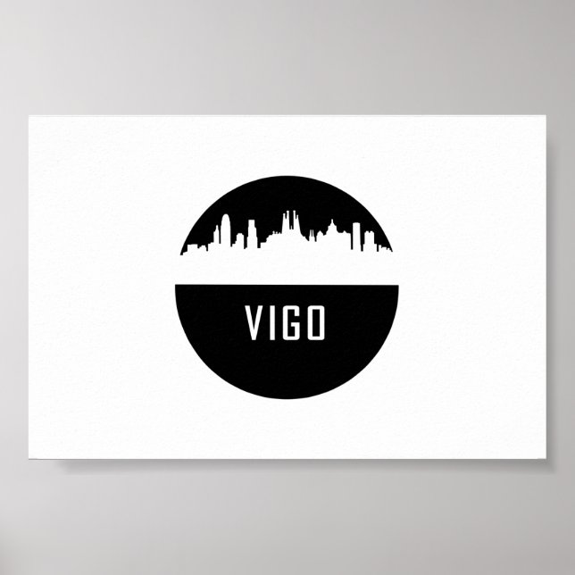 Vigo | Städer i Spanien Poster (Framsidan)