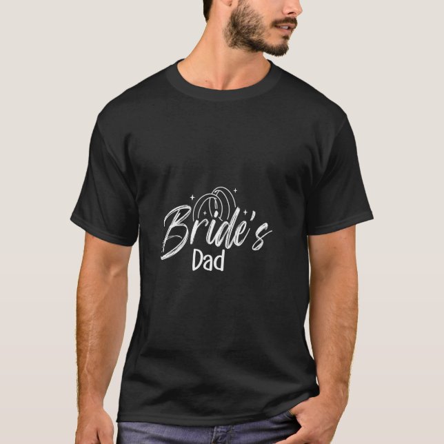 Vigsel - Brudens pappa T Shirt (Framsida)