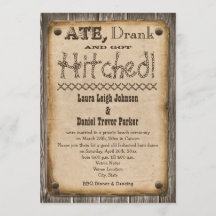 Vigsel Fest Inbjudan i västerländsk stil