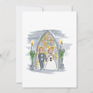 Vigsel i kyrkan inbjudningar