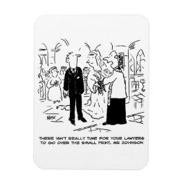 Vigsel i kyrkan: Kyrkoherde säger nej till advokat Magnet