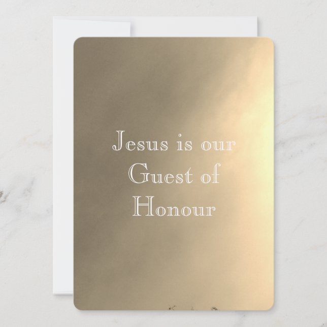 VIGSELINVITATION Platt Kort DESIGNSTIL  (Framsida)