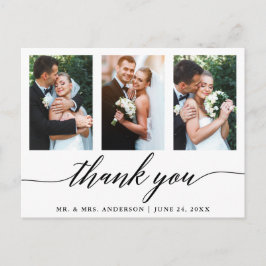 Vigselkaligrafi 3 Foto Tack Vykort