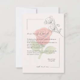 Vigselkort Tack Kort