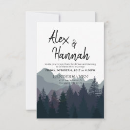 Vigseln är över, nu kommer kalaset! inbjudningar