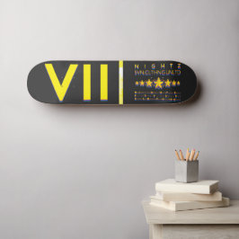 VII Tech Mini Skateboard Bräda 18,5 Cm