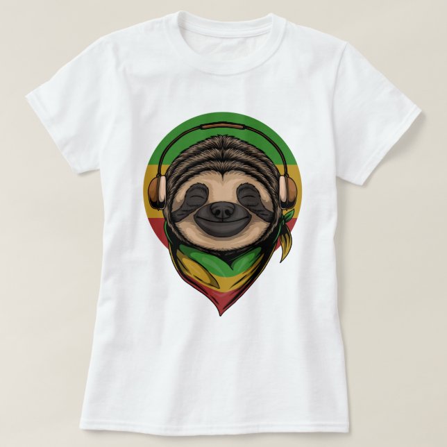 Viing Sloth T-Shirt (Design framsida)