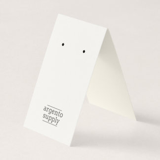 Vik över avläsningskort med Logotyp vid Grund Visitkort