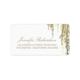 vika träd bröllop adressetikett