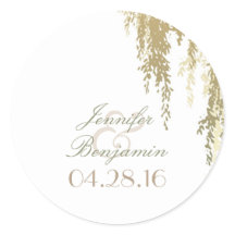 vika träd elegant bröllop