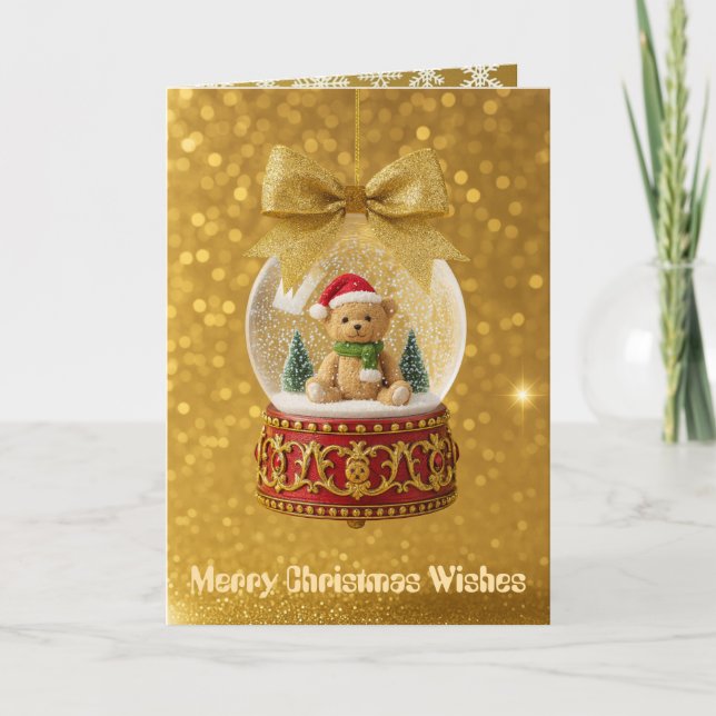 Vikad julkort helgkort (Framsida)