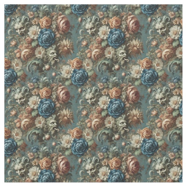 Vikaren som delade Knivar - Dense Tile Tyg (Närbild)