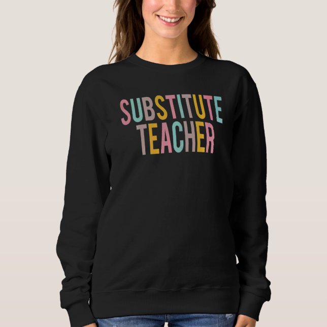 Vikarie färgglad tacksamhetsdag tillbaka t shirt (Framsida)