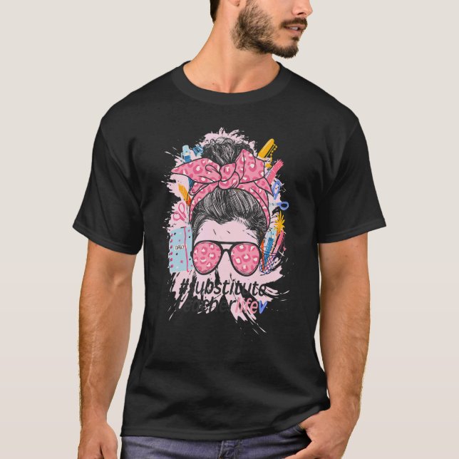 Vikarie Röscha hårknut Vikarie T Shirt (Framsida)